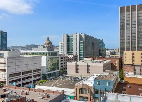 View of SF from apartments