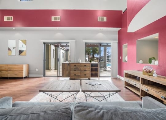 Community lounge space