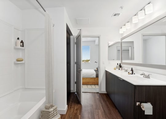Model primary bathroom