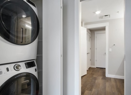 Laundry closet