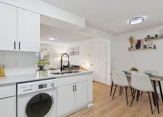 Model kitchen at Northlake Apartments in Jacksonville, FL