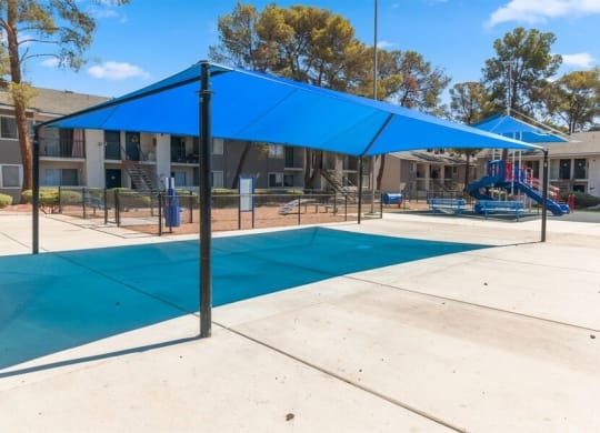 Covered picnic area