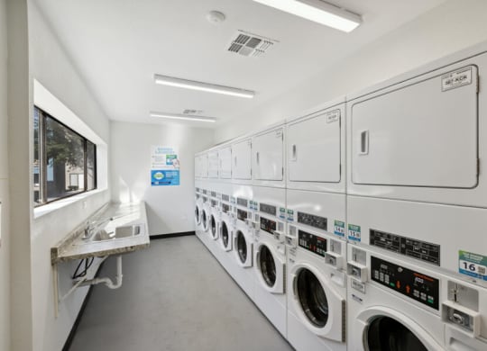 Laundry center at Catalina Ridge