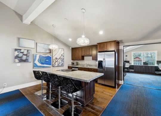 Community kitchen area