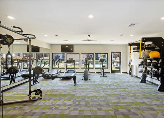 Fitness center at Cobblestone, Arlington, TX, 76011