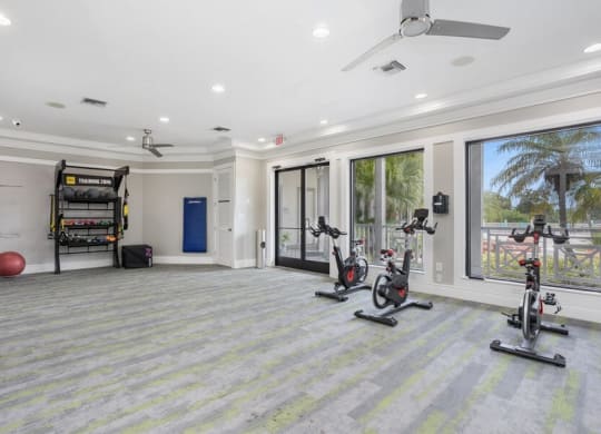 Fitness Center with state-of-the-art equipment