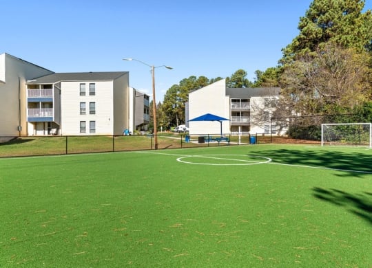 Community soccer field