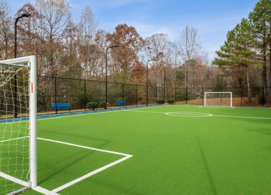 Community soccer field
