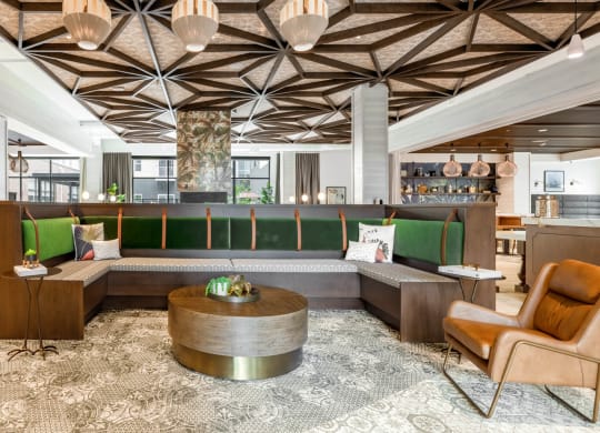 Lobby area with  seating