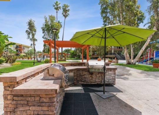 BBQ area