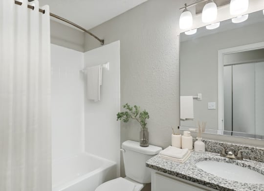 Model bathroom