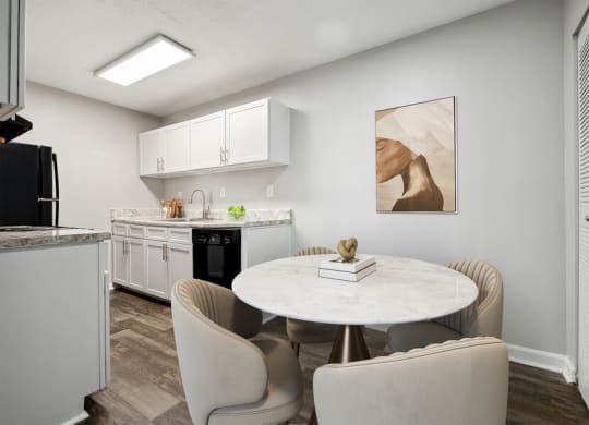 Model dining room
