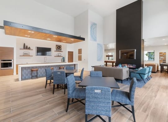 Resident lounge area