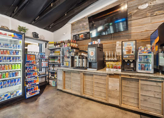 Community Market Store at Saratoga Ridge Apartments located in North Phoenix, AZ.