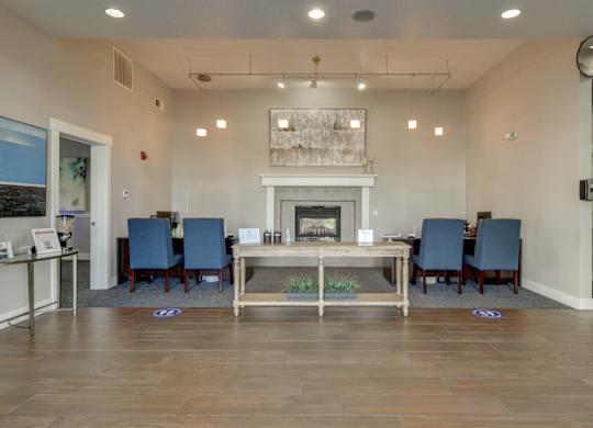 Community Leasing Office at Landings at Morrison Apartments located in Gresham, OR.