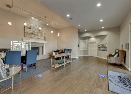 Community Leasing Office at Landings at Morrison Apartments located in Gresham, OR.
