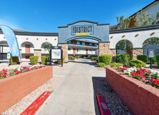 Clubhouse front entrance