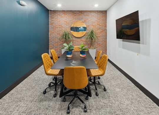 Resident business room