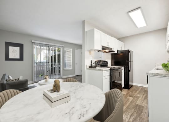 Model dining and kitchen