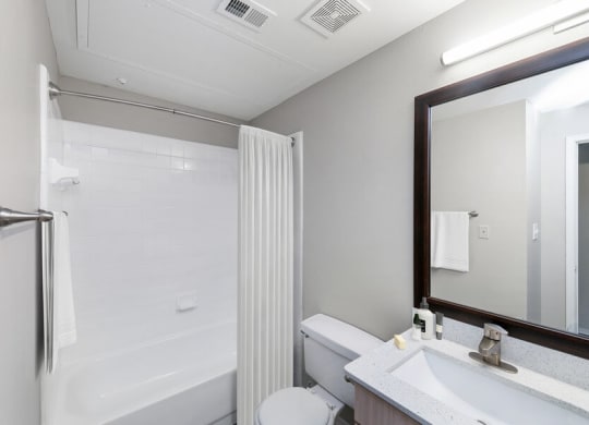 Model bathroom