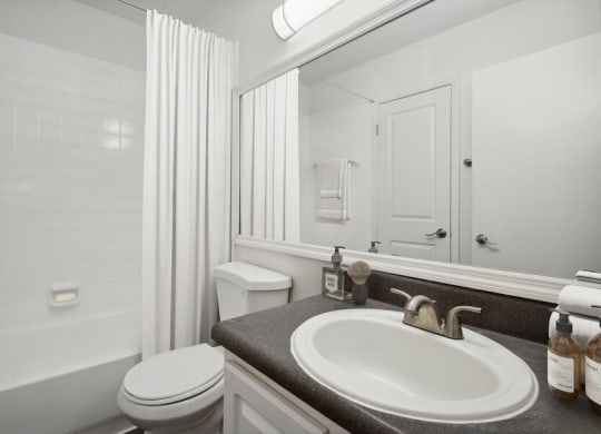Model bathroom