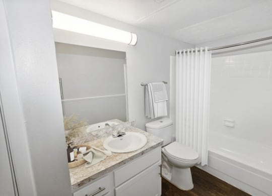 Model bathroom