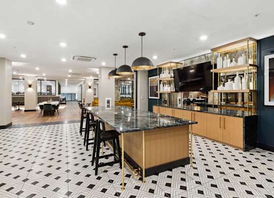 Community kitchen space
