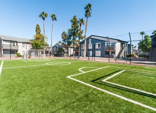 Community soccer field