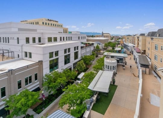 View of Gateway Mall from Altitude on Fifth