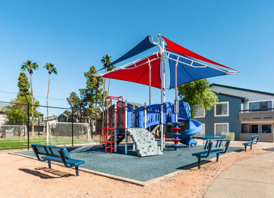 Covered playground
