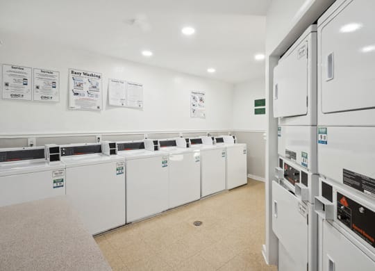 Community Laundry Center at Arbor Village Apartments located in Charlotte, NC.
