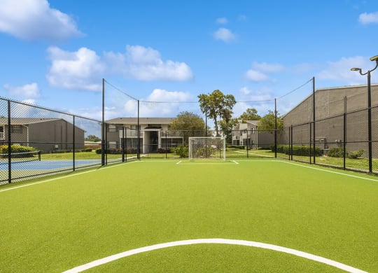 Community soccer field