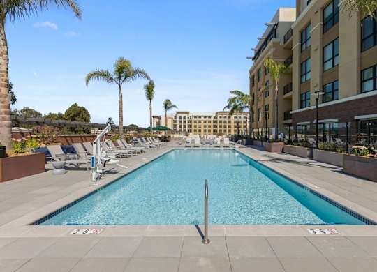 Sparkling pool