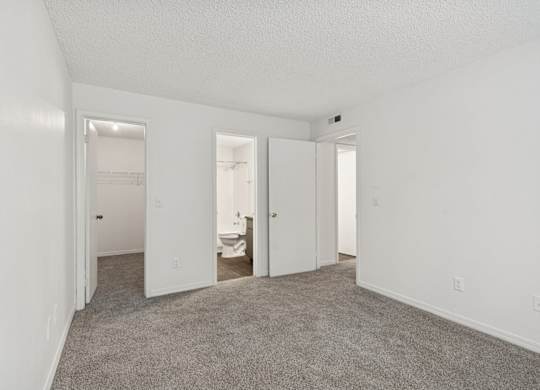 Model bedroom at Northlake Apartments in Jacksonville, FL