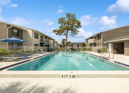 Swimming pool and sun deck