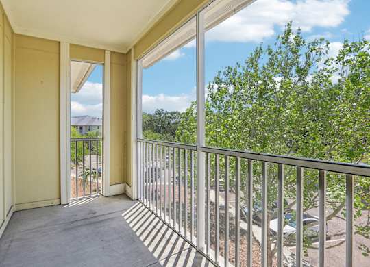 Model balcony