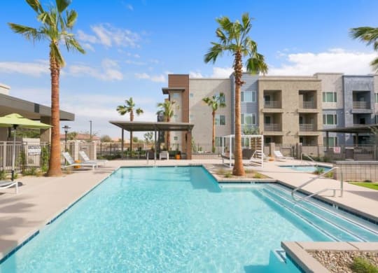 Resort-style pool