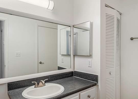 Model bathroom at Rosehill Preserve in Orlando, FL