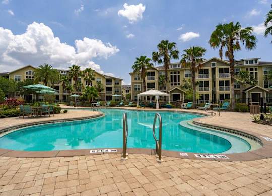 Swimming pool at Bridges at Crosstown in Tampa, FL