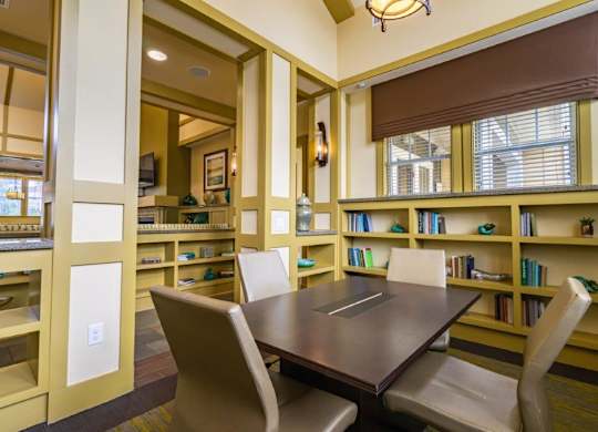 Resident conference room at Bridges at Crosstown in Tampa, FL