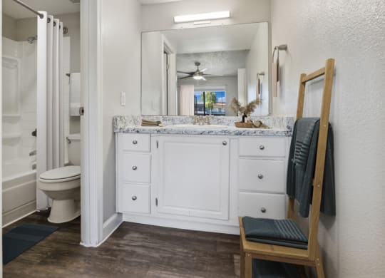 a bathroom with a toilet and a sink
