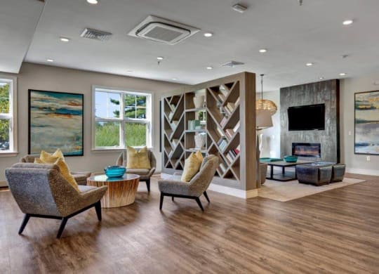 Resident lounge area