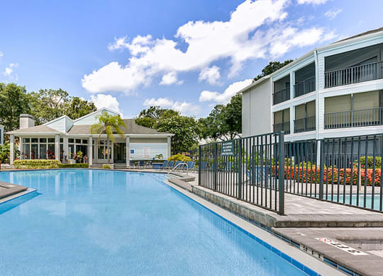 Community pool and sundeck