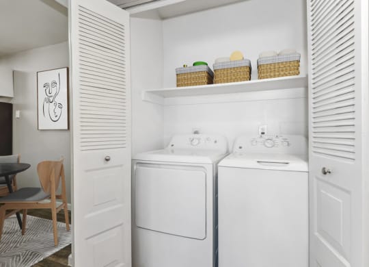 In-unit washer and dryer at Lore South Mountain, Phoenix, AZ, 85044