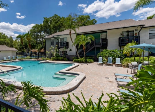 Swimming pool and sundeck