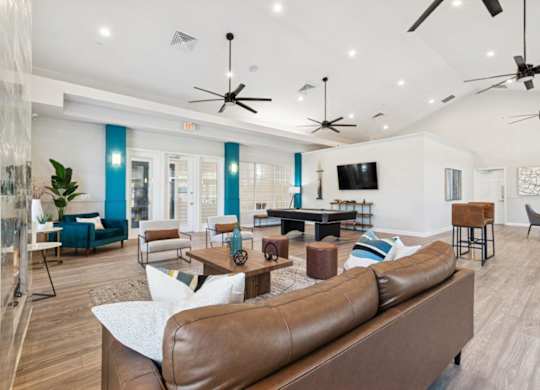 Resident lounge at Mirage on Kernan Apartments in Jacksonville, FL