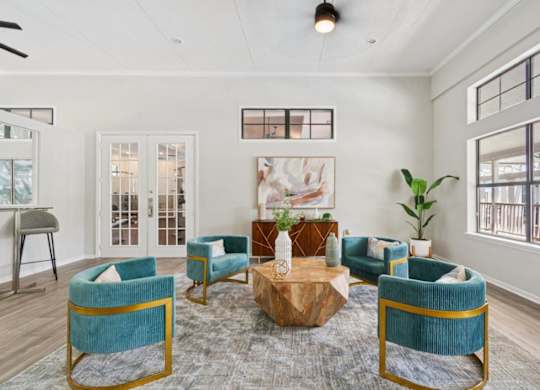 Resident lounge at Mirage on Kernan Apartments in Jacksonville, FL