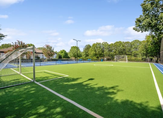 the preserve at ballantyne commons community soccer field