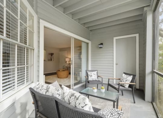 Private outdoor patio/balcony