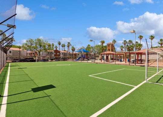 tennis court at the villas at falling waters townhomes in west omaha ne